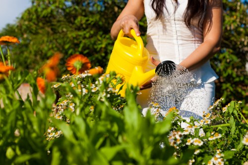 Healthy and well-maintained garden in Yiewsley